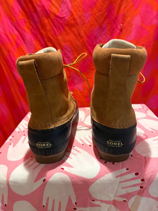 Men\'s Sorel Cheyanne II Lace Chimpmunk Boots - never worn - size 12 main image 4